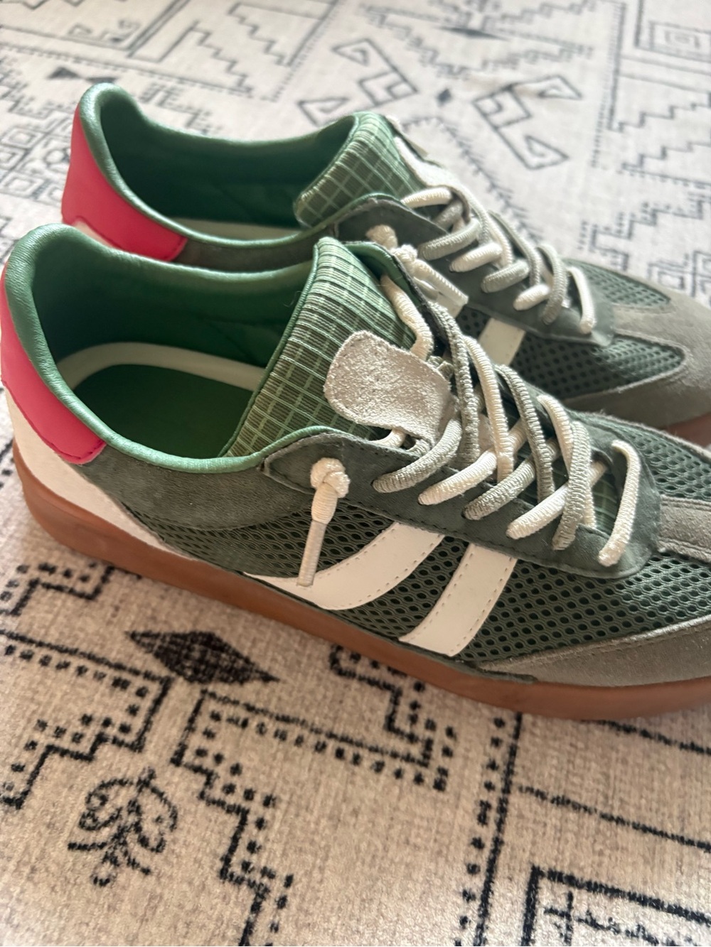 Steve Madden Women’s Sneakers with White Stripes